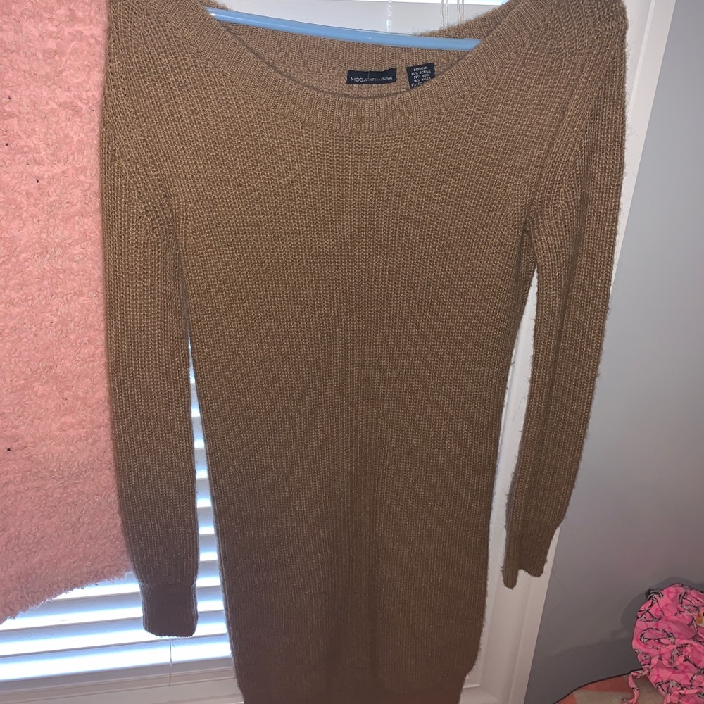 women’s long sleeve sweater dress